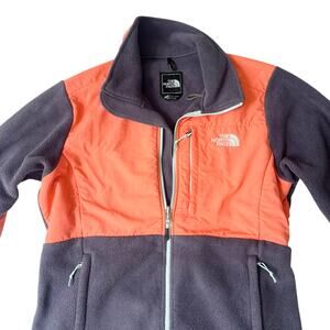 The North Face Women’s Retro Denali Fleece Jacket Large Orange Purple Polartec